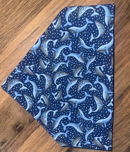 Dancing Whale Pet Bandana