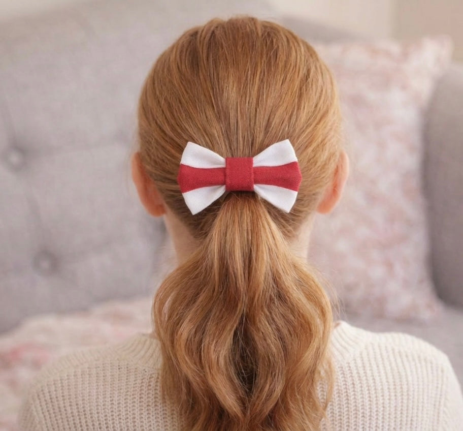 England hair bobble bow