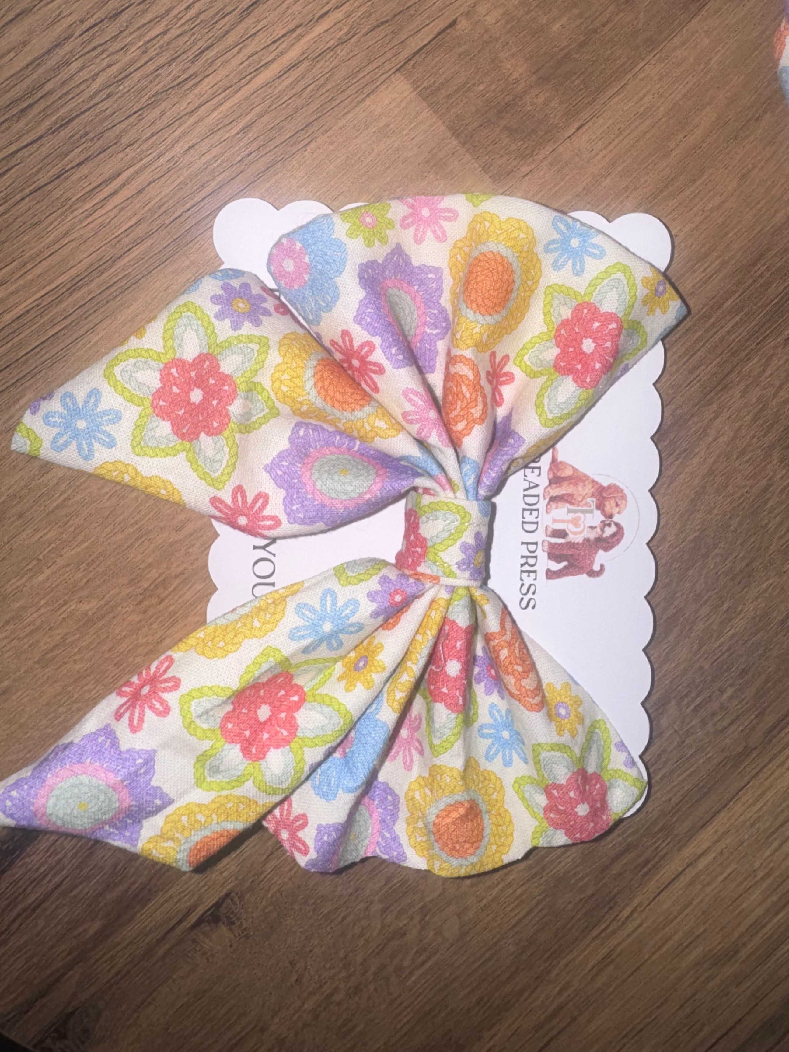 Pet bow - double elastic pet sailor bow