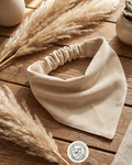 Cream Corduroy Pet Bandana